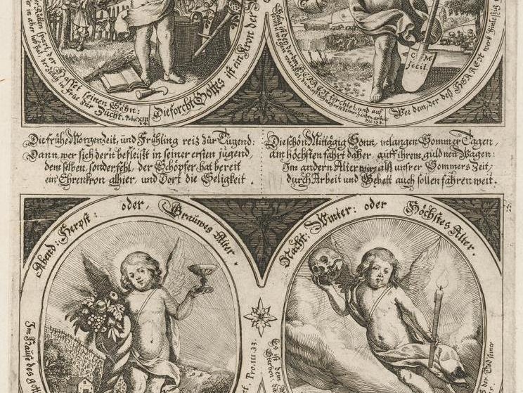 Meyer - Neujahrsblatt 1667: Betrachtung Menschlichen Alters