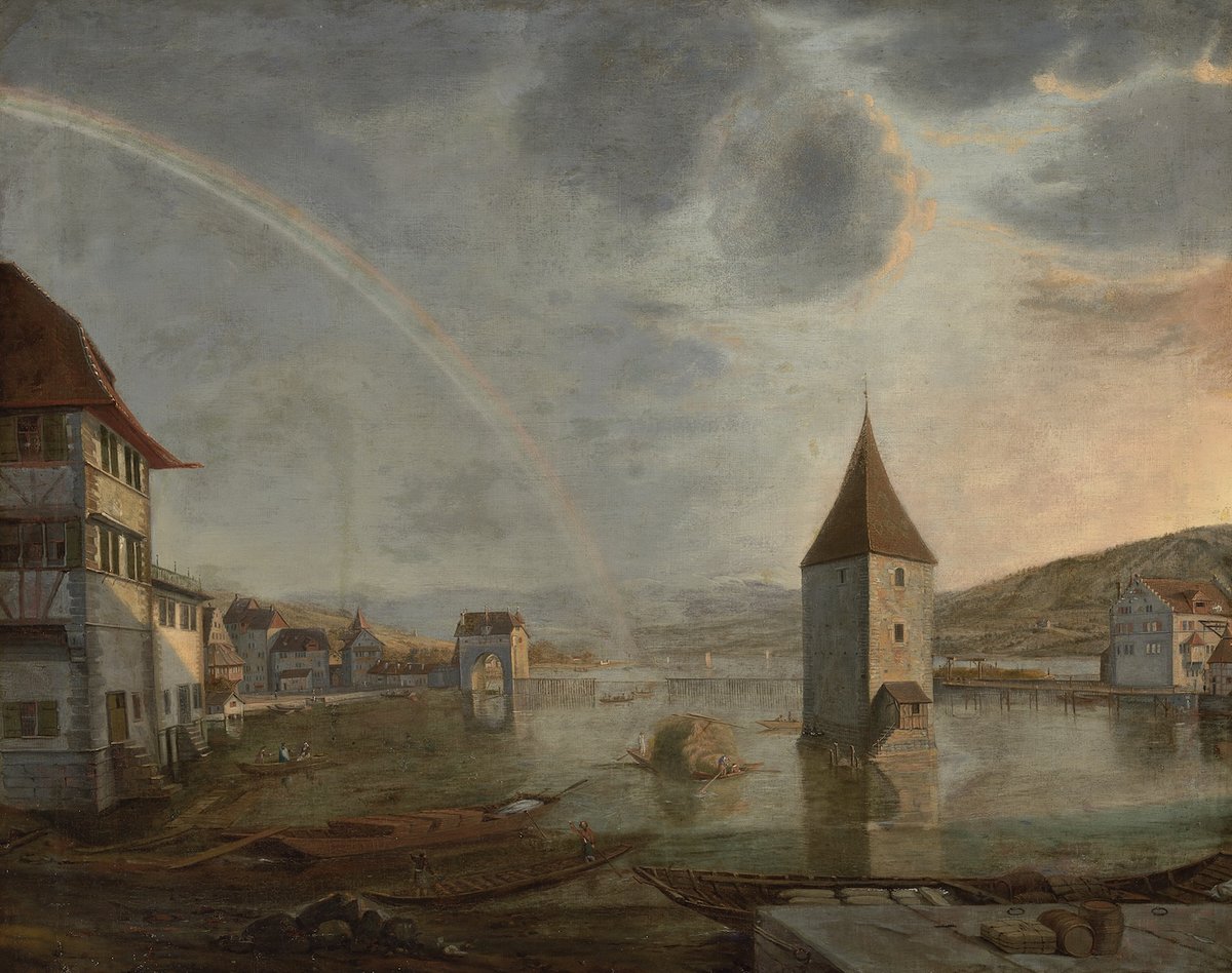 Meyer - Zürichsee mit Regenbogen